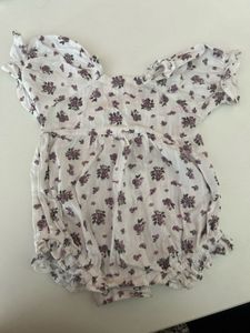 Floral Baby Romper