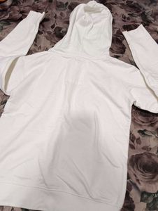 White SVEA San diego JR hoodie