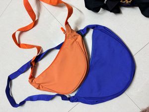 Orange &amp; Blue Crossbody Bag from Mexico
