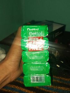 Dettol Original Soap - 5 Bars