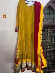 Designer Yellow Lehenga Choli