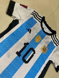 Argentina Football Jersey #10