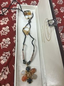 pricious Gemstone Jewellery Set