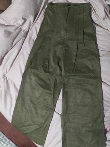 High Waisted Straight Trouser.