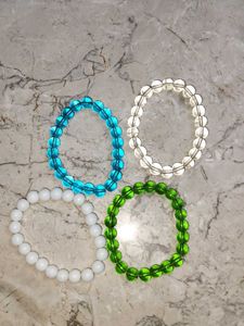 Set of 4 Beaded Bracelets
