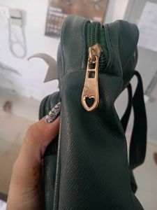 Ted Baker London dark academia Green Backpack