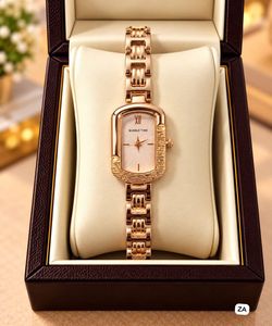 Elegant Rose Gold Tone Watch