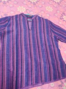 Purple Color Short Kurti