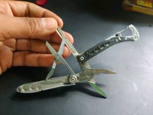 Stainless Steel Multitool Pliers with Knife