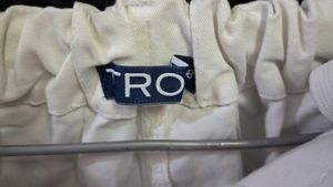 White Cargo Pants