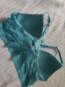 victoria's secret Blue Lace Bra