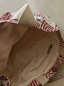 Tote Bag with Tribal Art Print