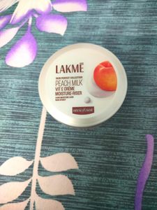 NEW Lakme Peach Milk Vit E Creme Moisturiser 200ml