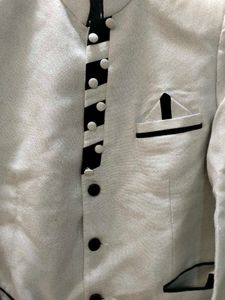 Men's Casual Cream Wedding Jacket