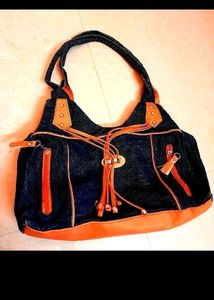 Jeans Fabric Handbag