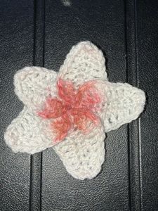 Handmade Crochet Flower Applique