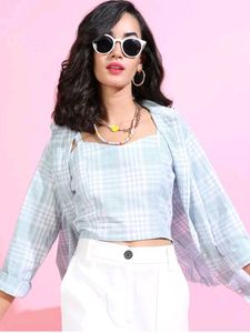 crop top and shirt for women
