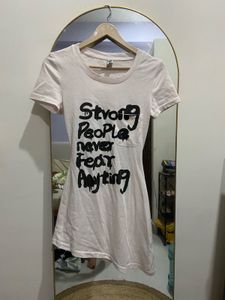 Graphic Print T-Shirt Dress