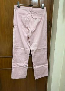 Light Pink Straight Leg Pants