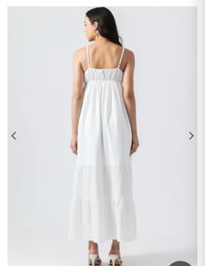 Nefsfinds White Maxi Dress