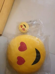 New Big Size Plush ❤ Heart Emoji Soft Toy