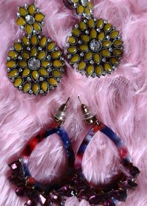 Boho Statement Earrings Set