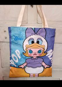 Spacious Printed Tote Bag***Washable***