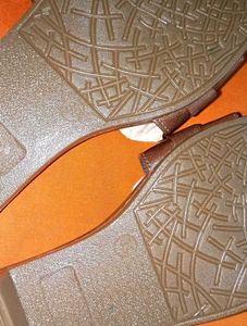 SALE - Brown Napa Leather Slip-On Flats