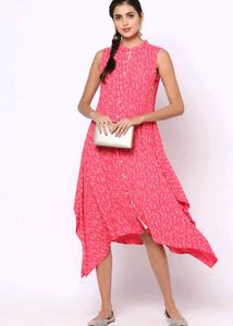 Pink Printed Kurta 💗