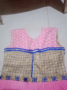Beautiful Pink Ethnic Gown