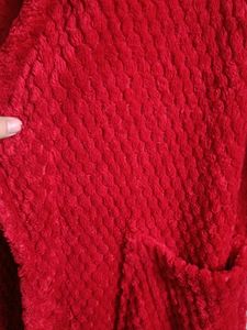 Red Plush Robe