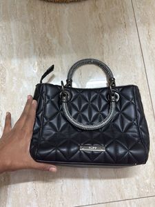 ALDO Chic Quilted Handbag with Embellished Handle