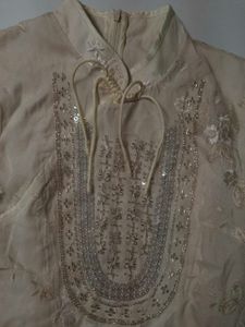 Beaded cheongsam top