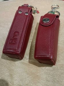 Cute Cherry Keychain Holder Set pack of 2
