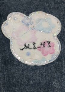 Cute Denim Jeans with Mickey Mouse Patch
