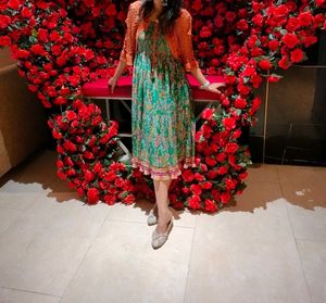 Brand New Ruched Pleated Dress
