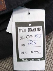 🤗C@83 Size-28 Straight Jeans