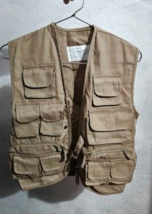Khaki Utility Vest