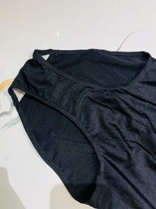 Stylish Black One-Piece top