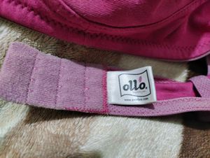 Preloved Pink Brassiere by Ollo-No shoulder straps