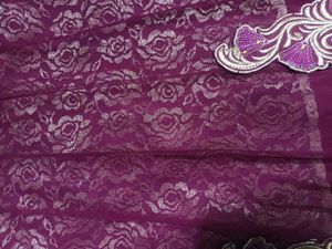 Elegant Maroon Anarkali Kurta Set