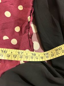 Chic Polka Dot &amp; Lace Top
