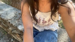 Elegant White Embroidered Outfit
