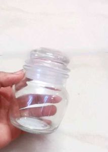 Cute Glass Jar with Lid - 2