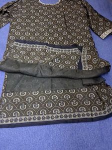 Printed Kurta with Pants &amp; Dupatta Set