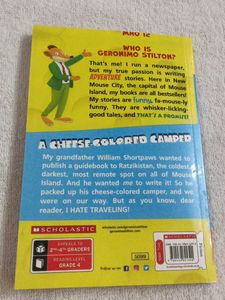 Geronimo Stilton A Cheese Colored Camper