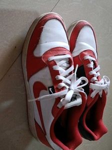 Nike Red &amp; White Sneakers (Original)