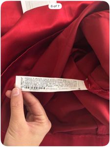 Zara Limited Edition Studio Satin Red Dress