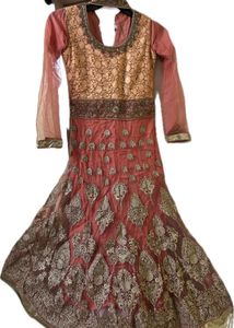 Long Frock M Size Full Work