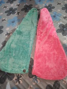 Microfiber Hair Towel Wraps (2)